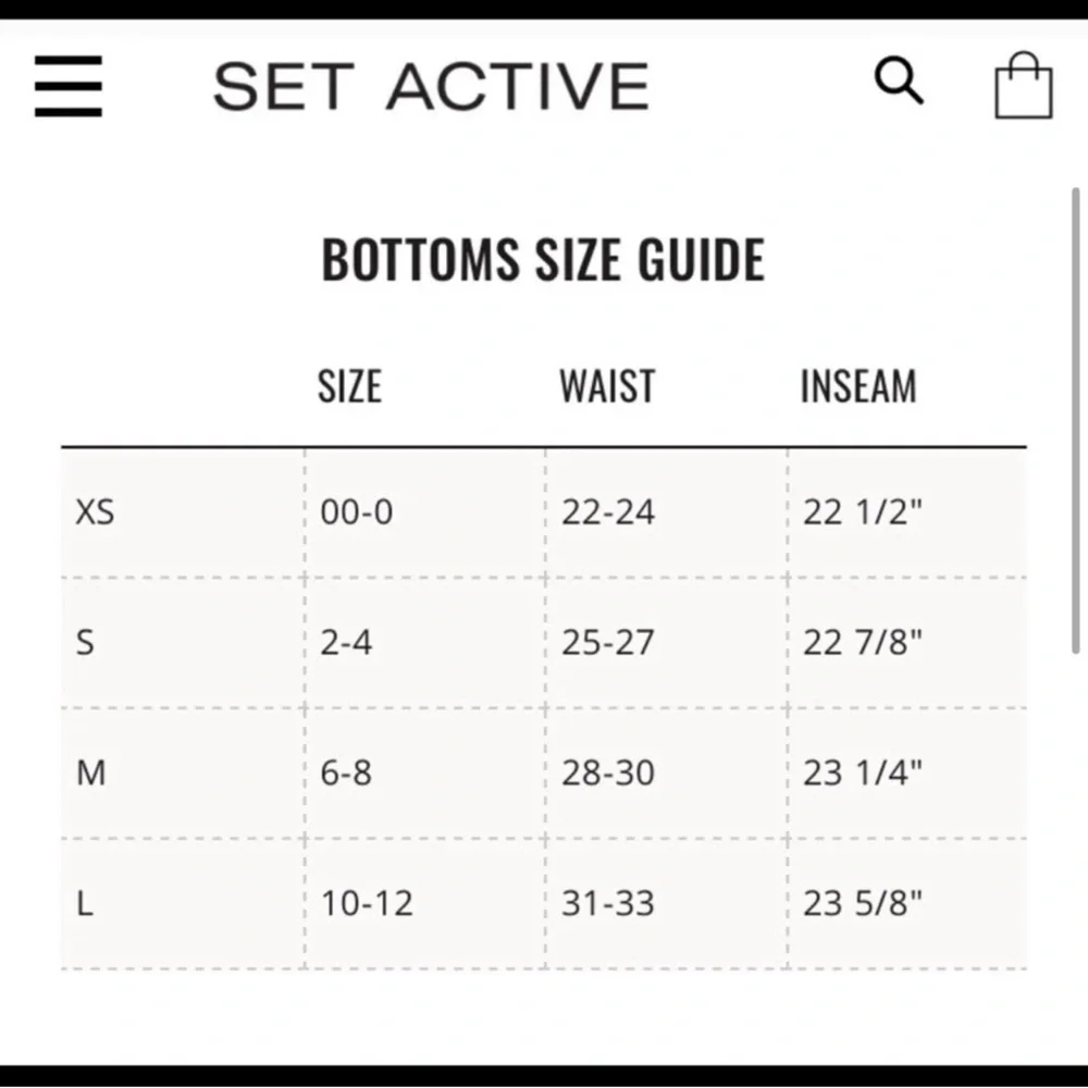 NWOT Set Active Size:XS/S Sculptflex Black Leggings - Picture 5 of 11